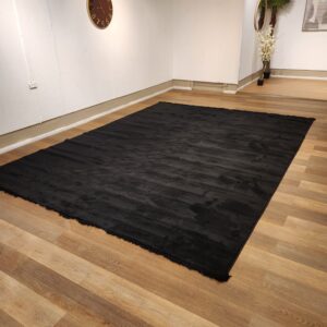שטיח דומיניק שחור