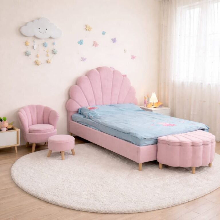 חדר ילדים צדף ורוד