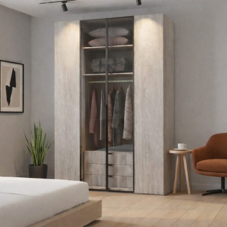 ארון דגם אבן 4 דלתות