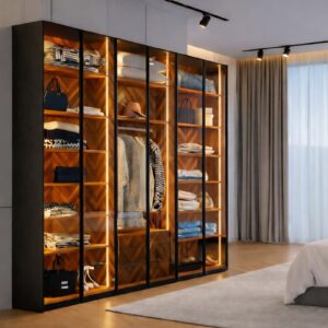 ארון דגם פליק 6 דלתות