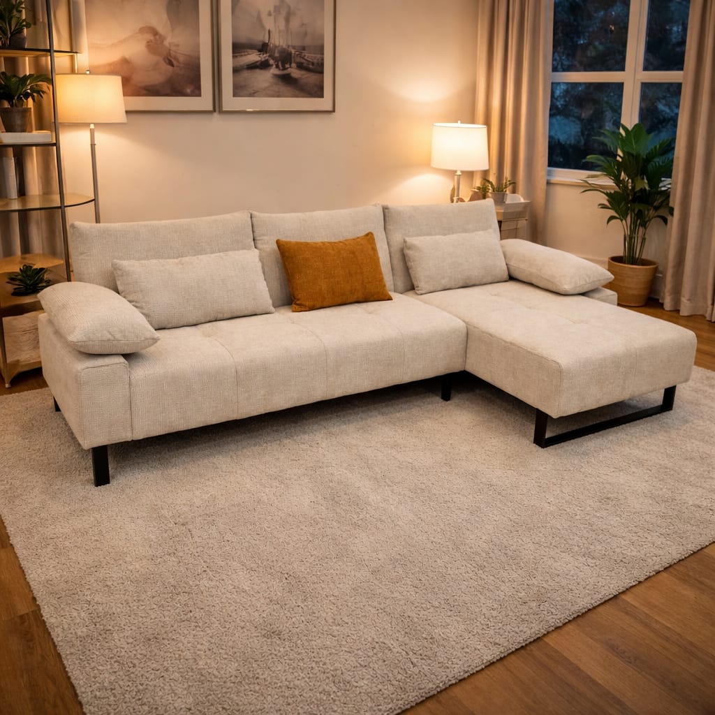 סלון פינתי נפתח למיטה MLM